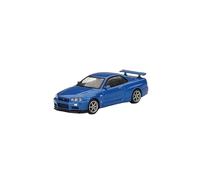 1:64 For Nissan Skyline GTR R34 II Simulation Alloy Car Model Diecast Toy Ornament Souvenir Collection Vehicles Toys