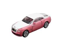 1:64 For Pink Alloy Model Car With Fully Opening Doors Cute Vehicle A Surprise Gift For Family