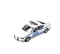1:64 For Rollin Crown Victoria Police Car Model Simulation Collection Artwork Souvenir Mini Replica Toys(White)