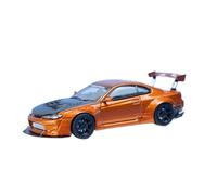 1/64 For S15 Alloy Car Model Decoration Collection(Orange C,No box)