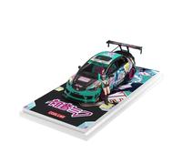 1:64 For Subaru WRX-STI Honda Civic Modified Car Models Shelf Vehicle Ornaments Art Decorations Vehicles Kit