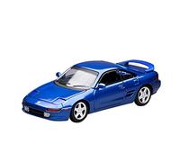 1 64 For Toyota MR2 Blue Alloy Car Model Simulation Vehicles Adult Collection Ornament Vehicles Kit