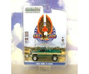 1/64 GREENLIGHT 1982 GMC K2500 K-2500 PICKUP THE FALL GUY LEE MAJORS RARE CHASE