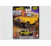 1:64 Hot Wheels Boulevard Toyota Land Cruiser FJ43 Yellow Green No. 119