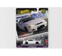 Hot Wheels Premium Nissan Skyline R-33, Car Culture Circuit Legends Vehicles for Kids 3 Years Old & Up and Adult fans and Collectors, Premium Collection of Car Culture 1:64 Scale Vehicles, HRV99