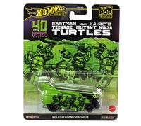 Hot Wheels Premium Pop Culture - Volkswagen Drag Bus Eastman and Laird's TMNT