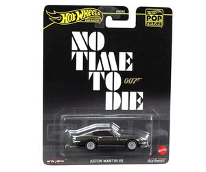 1:64 Hot Wheels Premium 2024 Pop Culture Aston Martin V8 James Bond Not Time To