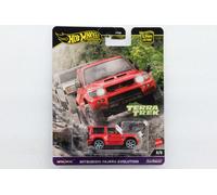 1:64 Hot Wheels Premium Mitsubishi Pajero Evolution Red Terra Trek No. 5/5