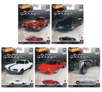 1:64 Jay Leno's Garage Set 5 Models Premium Hot Wheels FPY86 - 978N