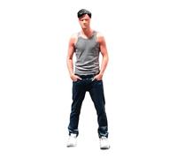 1/64 Miniature Male Figure Resin Collection Simulation Miniature People Realistic for Micro Landscapes Photography Props, hand painted