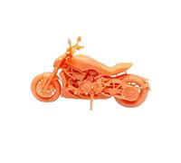 1:64 Motorcycle Model Role Play for Architectural Railway Station Sand Table Type D
