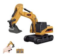 1/64 Remote Excavator, 2.4Ghz Pocket Dump Truck Construction Vehicles Shovel,Type-C RC Di Direct with Metal Charging