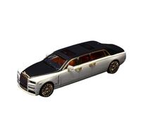 1:64 Rolls-Royce Eight Generations Phantom Deluxe Edition Metal Car Model Hobbyist Gifts Adults Simulation Vehicle Playset(White 2)