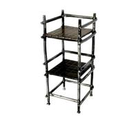 1:64 Scale Construction Site Diorama Accessories Dollhouse Decoration Accessories Architectural Model Parts, Scaffold