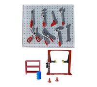 1/64 Scale Diorama Garage Tools Auto Shop Furniture Model Car Lift Maintenance Simulation 14 Pcs Set