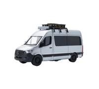 1：64 Scale For Mercedes-Benz Sprinter MPV Alloy Car Model Simulation Static Collection Ornaments Simulation Vehicle Playset(Grey)