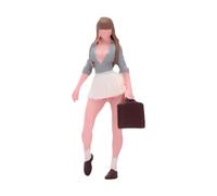 ＡＷＨＡＯ 1:64 Scale Girl Model Figure, Miniature Resin Figures, Table Decoration, Style B