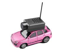 1/64 Scale WL Mini FPV RC Car with Live Camera Mobile App Control Interactive LED Lights and Three Speed Drift Racing Vehicle for Adults (6.8cmX3.2cmX3.9cm)