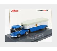 1:64 SCHUCO Vw T1B Continental Motors Porsche Car Transporter 1962 452001500 Mod