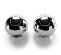 1.66 Inch,42mm Solid Stainless Steel Baoding Balls,Health Exercise Massage Handball (2pcs)