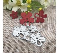 1.69 x 1.5 Inch Cherry Blossom Frame Metal Cutting Dies Stencils for Scrapbooking Embossing Decoration,Die Cuts Stencils
