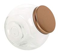 1.6L Hermetic Glass Candy Jar Storage Canister Dispenser for Sweets, Chocolate, Snacks etc.