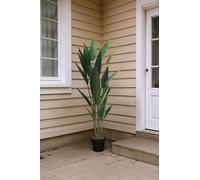 1.6m Artificial 20 Leaves Bird of Paradise Plant Tall Strelitzia Faux Tree in Green The hot sale Green