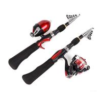 1 6M Fishing Rod with Combination Reel Set for Outdoor Use, Suitable for Both Freshwater and Saltwater Fishing, Lightweight Construction (Crank Fishing Set)