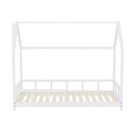 1.6M Solid Wooden Pine Bed Frame Guard Slatted Bedstead