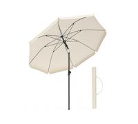 1.6m Sun Protection Beach Umbrella, Beige / 1.8m