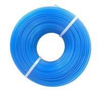 1.6mm/0.065'' Round Nylon Trimmer Line, 30m/98ft Blue Replacement String for Garden Mowers, Coil Style, Compatible with Most Standard Models (Blue, One Size)