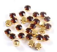 1.6Mm 11/0 Metallic Bronze Glass Seed Beads Loose Spacer For Jewelry Making DIY Sewing Needlework 0.8Mm Hole 5G Pack Approximately 1000 Pieces