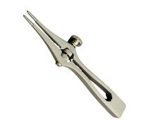 1-6mm Adjustable Spacing Leather Punching Tool Round Hole French Styles Leather Chisels Leathercraft Tool