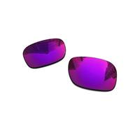 1.6MM Polarized Replacement Lenses for Oakley Holbrook XL OO9417 59mm Sunglasses, UV Protection, Dark Mirror Lens, Repair Parts&Kit (Midnight Sun)