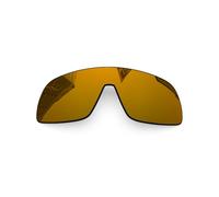 1.6MM Polarized Replacement Lenses for Oakley Sutro OO9406 Sunglasses, UV Protection, Dark Mirror Lens, Repair Parts&Kit (Umber Gold)