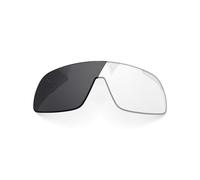 1.6MM Polarized Replacement Lenses for Oakley Sutro OO9406 Sunglasses, UV Protection, Dark Mirror Lens, Repair Parts&Kit (Clear to Black Photochromic)