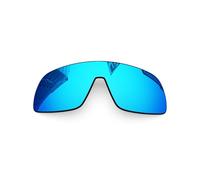 1.6MM Polarized Replacement Lenses for Oakley Sutro OO9406 Sunglasses, UV Protection, Dark Mirror Lens, Repair Parts&Kit (Ice Blue)