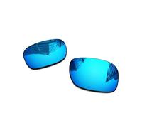 1.6MM Polarized Replacement Lenses for Oakley Sylas OO9448 57mm Sunglasses, UV Protection, Dark Mirror Lens, Repair Parts&Kit (Ice Blue)