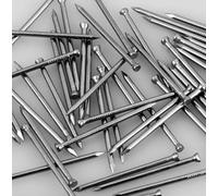 1.6mm x 30mm Stainless Steel Panel Pins Lost Head, 100 Pack