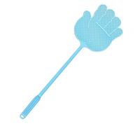 1/6pack funny Fly Swatters Colorful Plastic Long Handle Manual flyswatter fly killer, Extendable Fly Swatter, Fly Swatter for Flies, Mosquitoes and Insects Work for Indoor and Outdoor (Blue)