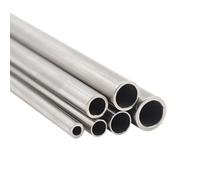 1-6pcs 304 Stainless Steel Round Capillary Seamless Straight Tube 2mmx1mm 4x3mm6x4mm8x6mm10x8mm10x9mm12x11mm 500mm Long(6mmx2mmx1pcs)