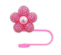 1/6pcs Shiny Silicone Straw Stopper Reusable for stzzley 10mm/0.4 Inch Splash Straw Nozzle Removal Dust Proof and