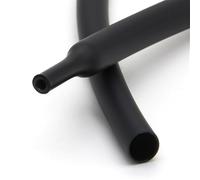 1.7:1 White Blue Black Dia 0.8mm-55mm 200℃ Silicone Heat Shrink Tube 1M