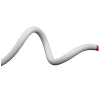 1.7:1 White Silicone Heat Shrink Tube - Flexible Cable Sleeve Wire Wrap Protector, 1M, Diameter 1mm to 20mm(12mm)