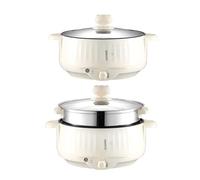 1.7/3.2/3.7L Electric Cooking Frying Pan, Non-Stick Slow Cooker, Hot Pot Kitchen Supplies