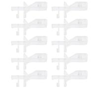 1-7/8 Inch Hidden Window Valance Clips 10pcs Plastic