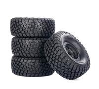 1/7 Mojave Desert Short Course Truck Tires Wheel Compatible with Off-Road Buggy Tire 17MM Adapter Wearable FS 336184 RC Model Car (Black)