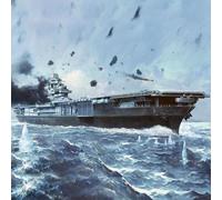 1:700 ACADEMY Ship Uss Yorktown Cv-5 Boat Aircraft Carrier 1942 Kit AC14229 Mode