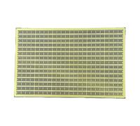 1/700 Scale Ship Railings Set 2-Tier Universal Brass Photo-Etched Parts For Naval Model