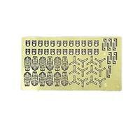 1/700 Scale TBD Devastator U.S. Navy WWII Carrier Aircraft Photo-Etched Upgrade Set - Etching Parts For Scale Model Enhancements